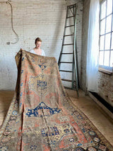 Antique Caucasian Soumak Area Rug