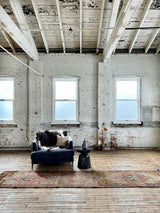 Vintage Persian Area Rug Sustainable Luxury Home Decor