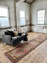 Vintage Persian Runner Rug Sustainable Luxury Home Decor