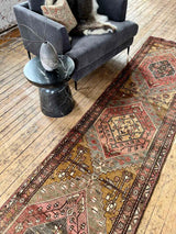 Vintage Persian Runner Rug Sustainable Luxury Home Decor