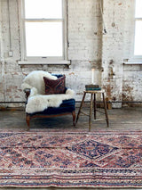 Vintage Persian runner rug