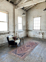 Vintage Persian runner rug