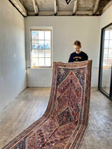 Vintage Persian runner rug
