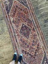 Vintage Persian runner rug