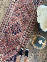 Vintage Persian runner rug