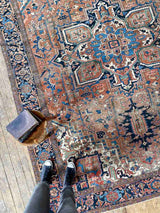 Antique Persian area rug