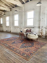 Antique Caucasian Area Rug