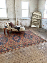 Antique Caucasian Area Rug
