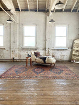 antique Caucasian area rug