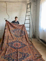 Antique Caucasian Area Rug