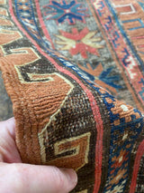 Antique Caucasian Area Rug