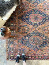 Antique Caucasian Area Rug