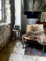 organic sheepskin rug - fluffy auburn