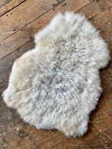 organic sheepskin rug - soft blonde