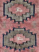 Vintage Turkish runner rug