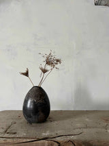 Small Raku Fired Ceramic Vase