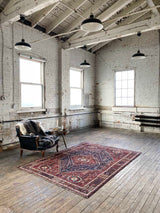 Antique Persian area rug