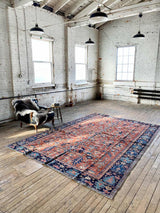 antique Persian area rug