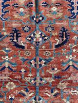 antique Persian area rug