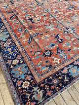 antique Persian area rug