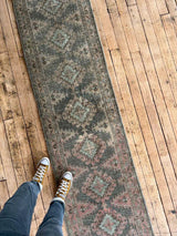 Vintage Persian Runner Rug Sustainable Luxury Home Decor