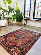 Vintage Persian accent rug