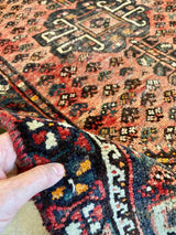 Vintage Persian accent rug