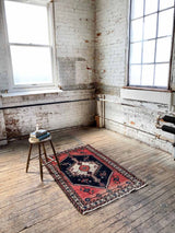 vintage Persian accent rug