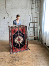 vintage Persian accent rug