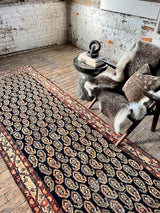 Antique Persian runner rug