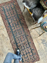 antique Persian runner rug