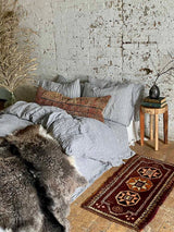 Vintage Turkish Tiny Accent Rug