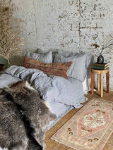 Vintage Turkish Tiny Accent Rug