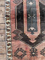 Vintage Turkish Tiny Accent Rug