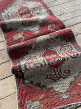 Vintage Turkish accent rug