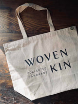 Woven Kin recycled cotton tote