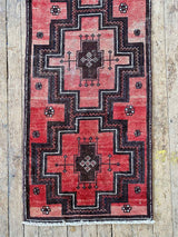Vintage Persian runner rug