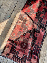 Vintage Persian runner rug