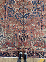 antique Persian area rug
