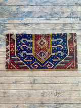 Vintage Rug Pillow Sustainable Home Decor