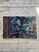 Vintage Rug Pillow Cover Sustainable Home Decor