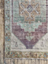 Vintage Turkish area rug