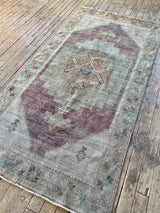 Vintage Turkish area rug