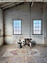 Vintage Turkish area rug