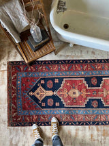 Vintage Persian Runner Rug Sustainable Luxury Home Decor