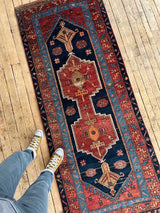 Vintage Persian Runner Rug Sustainable Luxury Home Decor