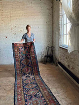 Antique Persian runner rug