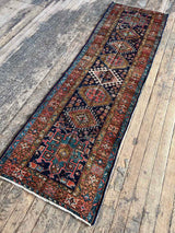 Antique Persian runner rug