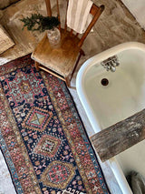 Antique Persian runner rug