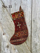 Antique Rug Christmas Stocking